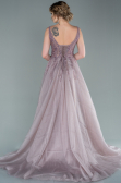 Haute Couture Longue Couleur Rose ABU2377