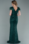 Robe de Soirée Longue Émeraude ABU881