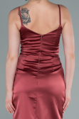 Robe De Fiançaille Longue Rouge ABU564