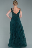 Robe de Soirée Longue Émeraude ABU2418