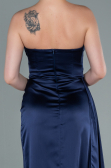 Robe de Soirée Longue Bleu Marine ABU370