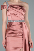 Robe de Soirée Longue Satin Pelure D'oignon ABU2363