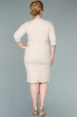 Robe De Soirée Grande Taille Courte Or ABK1325