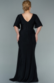 Robe Grande Taille Longue Noir ABU2441