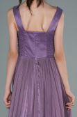 Robe de Soirée Enfants Longue Lavande ABU2447