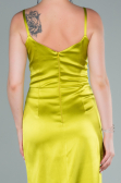Robe De Fiançaille Longue Pistache vert ABU564