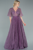 Robe de Soirée Longue Lavande ABU2472
