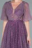 Robe de Soirée Longue Lavande ABU2472