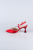 Chaussure Satin Rouge AB1084