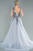 Haute Couture Longue Gris ABU2091