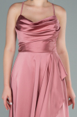 Robe De Soirée Satin Longue Pelure D'oignon ABU1843