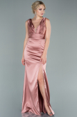Robe de Soirée Longue Satin Pelure D'oignon ABU2479