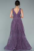 Robe de Soirée Longue Lavande ABU2418