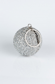 Sac de Soirée Squameuse Argent SH803