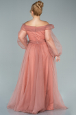 Robe Grande Taille Longue Pelure D'oignon ABU1535