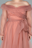 Robe Grande Taille Longue Pelure D'oignon ABU1535