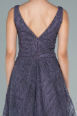 Robe de Soirée Longue Améthyste ABU2418