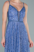 Robe de Soirée Longue Indigo ABU2551