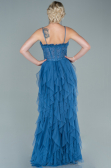 Robe de Soirée Longue Indigo ABU2552