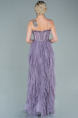 Robe de Soirée Longue Lavande ABU2552