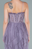 Robe de Soirée Longue Lavande ABU2552