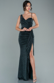 Robe De Soirée Longue Émeraude ABU2227