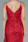 Robe de Soirée Longue Rouge ABU2587
