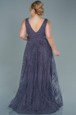 Robe De Soirée Grande Taille Longue Améthyste ABU2501