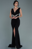 Robe de Soirée Longue Noir ABU2702