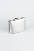 Sac de Boîte Cuir dentelé Argent V288