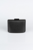 Sac de Boîte Cuir dentelé Noir V288
