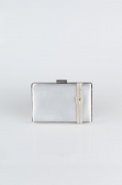 Sac de Boîte Satin Argent VT9275