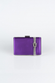 Sac de Boîte Satin Violet VT9275