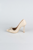 Stiletto Cuir Vison AB1095
