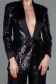 Tenue de Soirée Squameuse Noir SN174