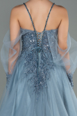 Haute Couture Longue Gris ABU2789