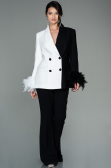 Tenue de Soirée Blanc-Noir SN334