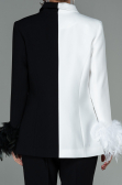 Tenue de Soirée Blanc-Noir SN334