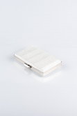 Sac De Soirée Luxe Argenté Blanc SH801