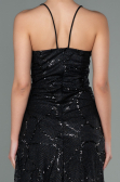 Robe de Soirée Longue Noir ABU2803