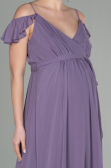 Robes de Soiree de Gross Longue Lavande ABU756