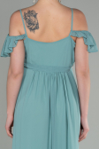 Robes De Soiree De Gross Longue Menthe ABU756