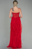 Robe de Soirée Longue Rouge ABU2822
