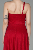 Robe de Soirée Longue Rouge ABU2834