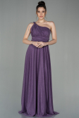 Robe de Soirée Longue Lavande ABU2834