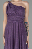 Robe de Soirée Longue Lavande ABU2834