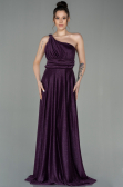 Robe de Soirée Longue Violet ABU2834