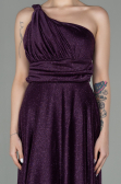 Robe de Soirée Longue Violet ABU2834