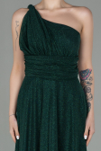 Robe de Soirée Longue Émeraude ABU2834