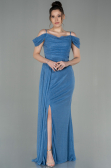 Robe de Soirée Longue Indigo ABU2835